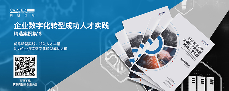 人力资源公司科锐国际的《企业数字化转型成功人才实践》案例集